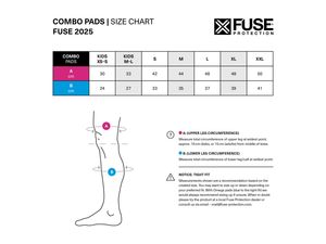 Fuse Echo 125 Knee Combo Pads