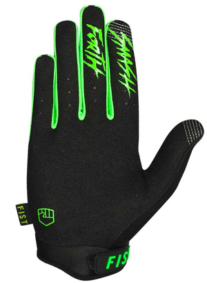 Fist Stocker Youth Glove - Fluoro Green