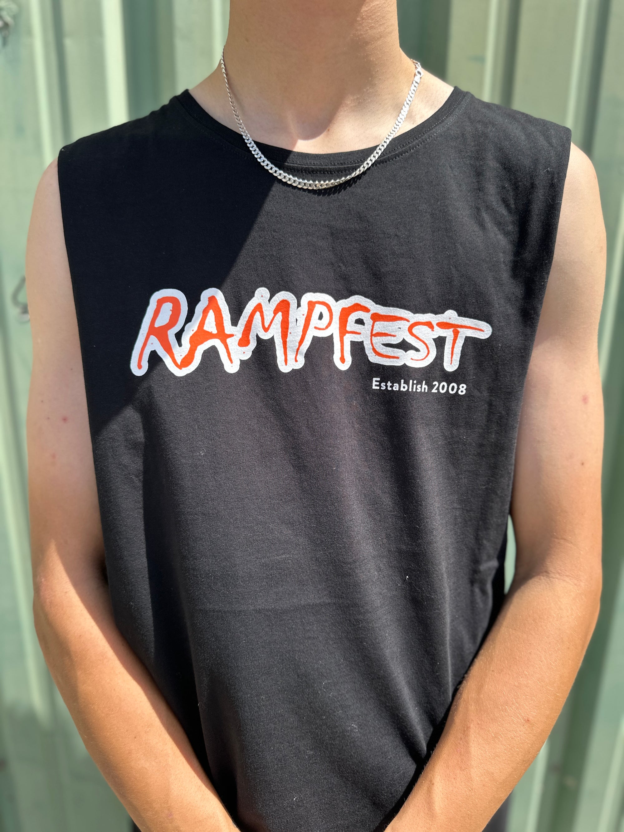 Rampfest OG Logo Singlet - Black