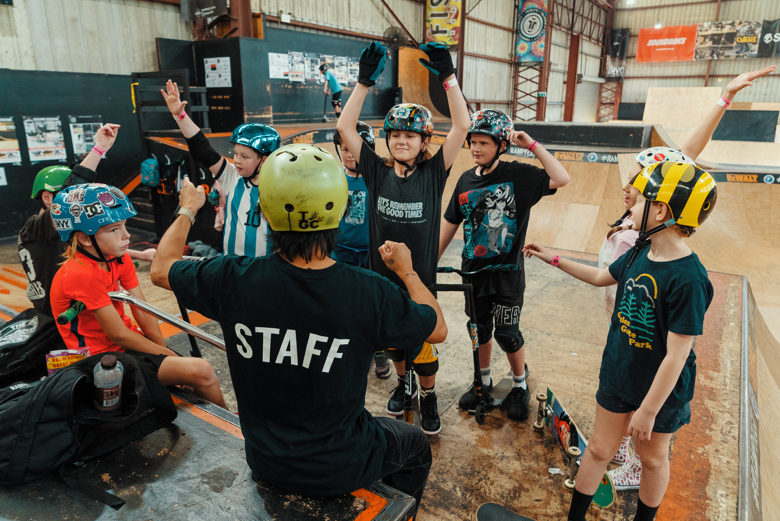 Skatepark Coaching Programs at RampFest, Melbourne.