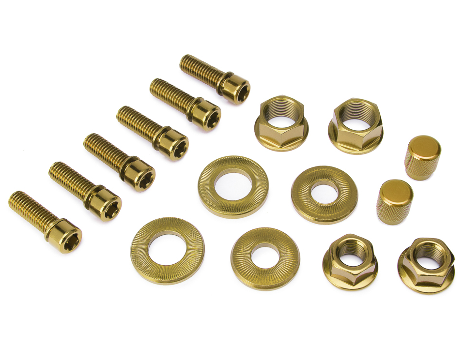 Salt V2 Stem/Axle/Valve Nut & Bolt Kit