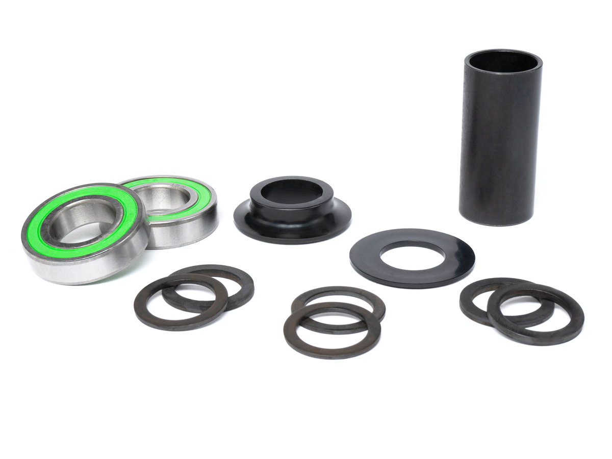 Salt Rookie Spanish BMX Bottom Bracket, in either 19mm or 22mm, comes in Black.