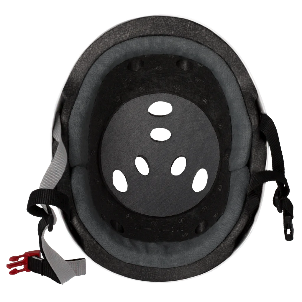 Triple 8 THE Certified Helmet SS White Rubber