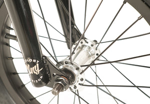 Colony Horizon 14" Freestyle BMX Bike - Gold - Front Hub