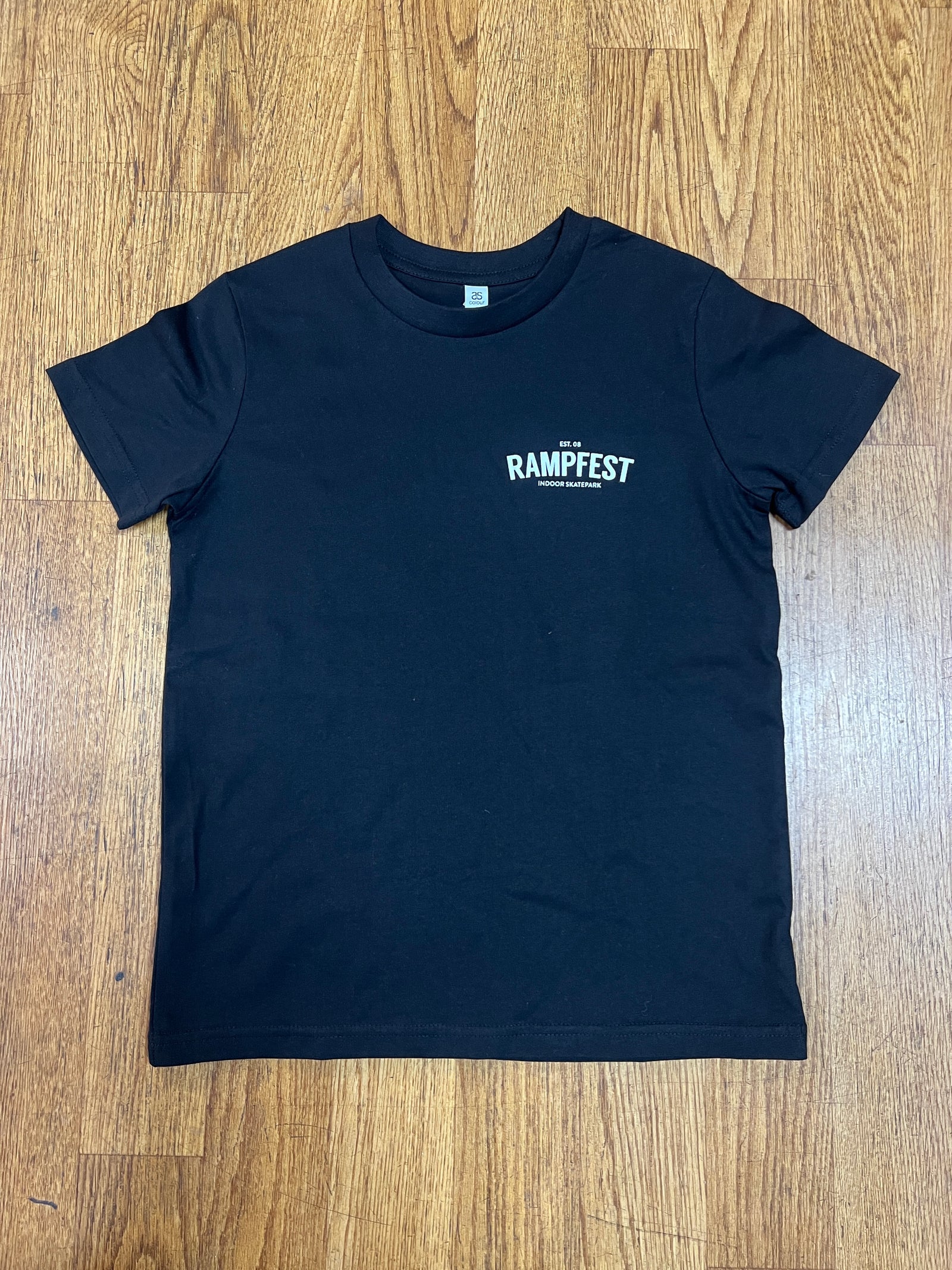 RampFest EST. 08 Youth T-Shirt - Black