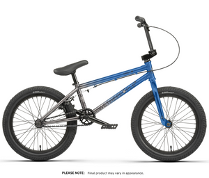WTP CRS 18 inch bike grey blue fade