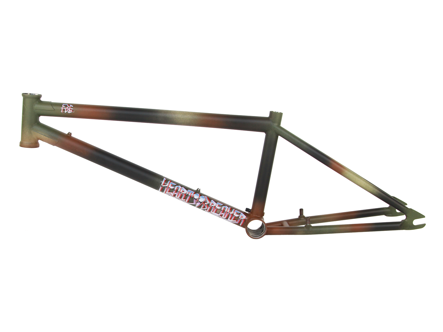 Fit Heartbreaker x Backbone Camo Frame | Shop BMX online at RampFest Indoor Skatepark