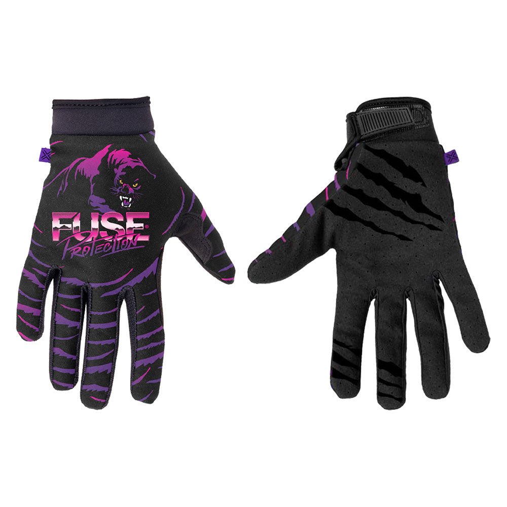 Fuse Chroma Night Panther Gloves | Shop BMX online at RampFest Indoor Skatepark