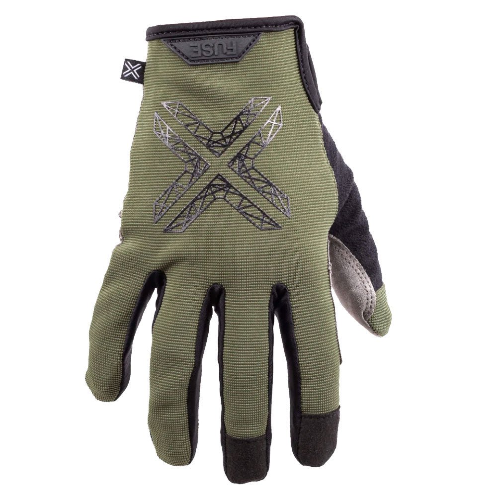 Fuse Stealth Gloves | Shop BMX online at RampFest Indoor Skatepark