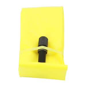 yellow eclat mamba xlt tube folded up showing black valve