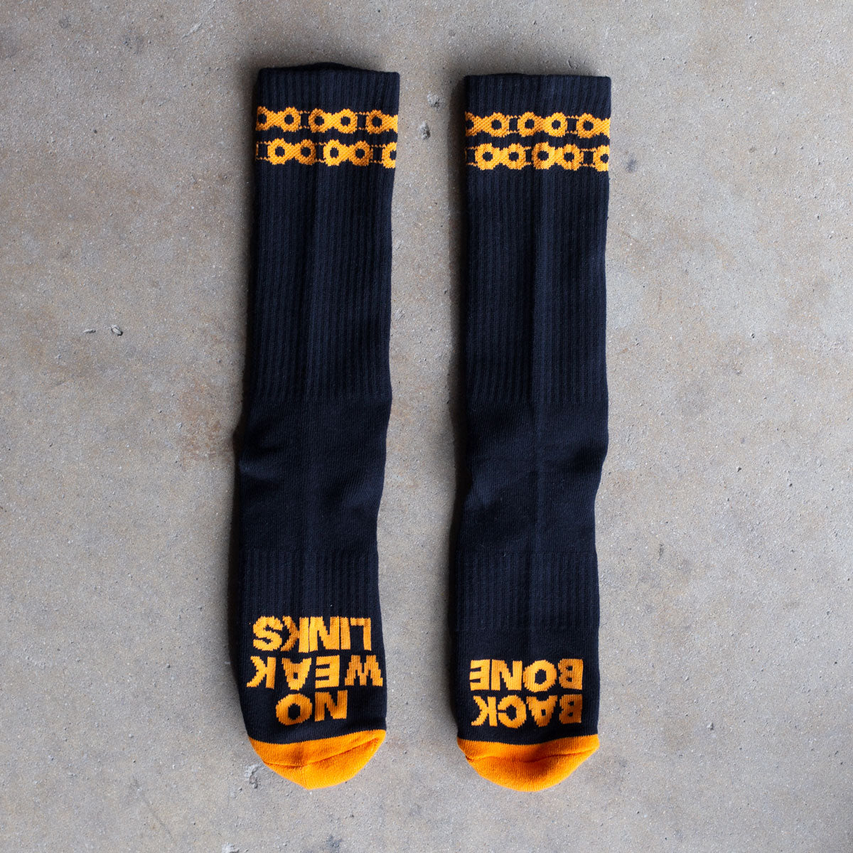 Backbone BMX No Weak Links Socks - Black