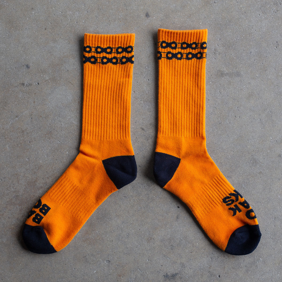 Backbone BMX No Weak Links Socks - Orange