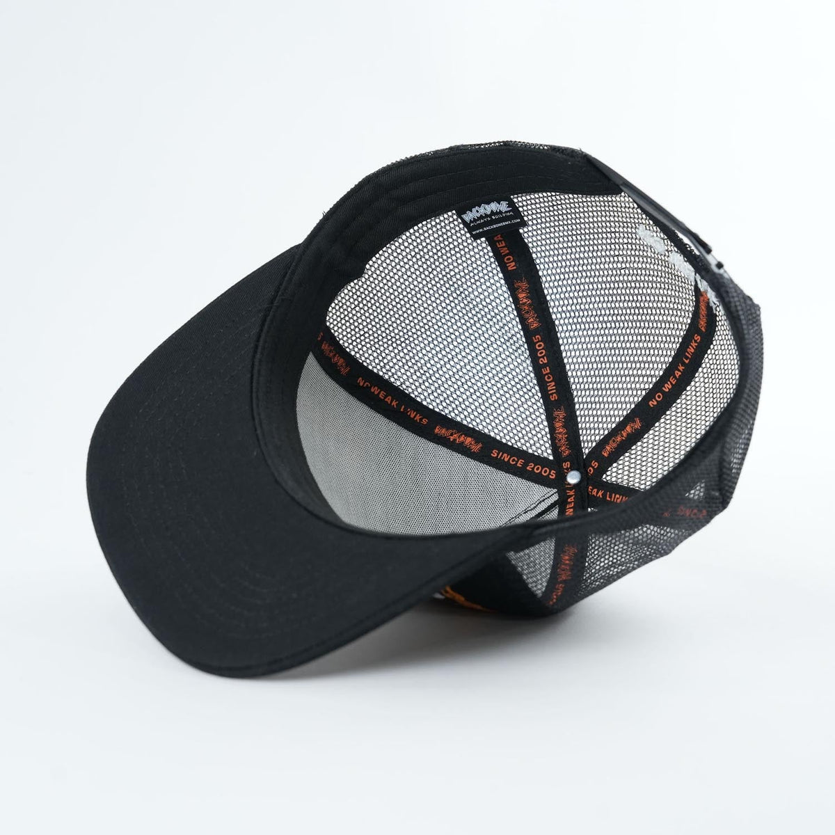 Backbone BMX No Weak Links Trucker Hat - Black