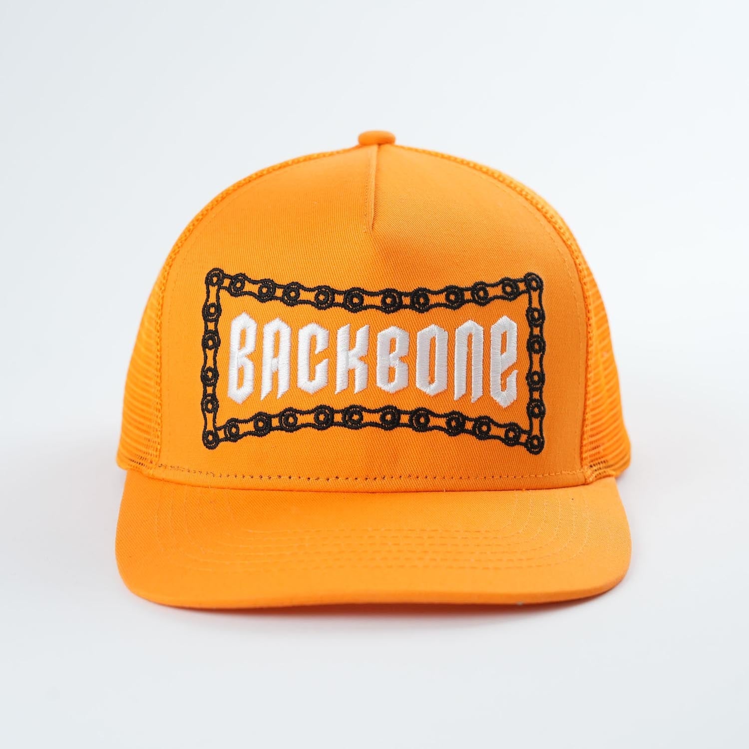 Backbone BMX No Weak Links Trucker Hat - Orange