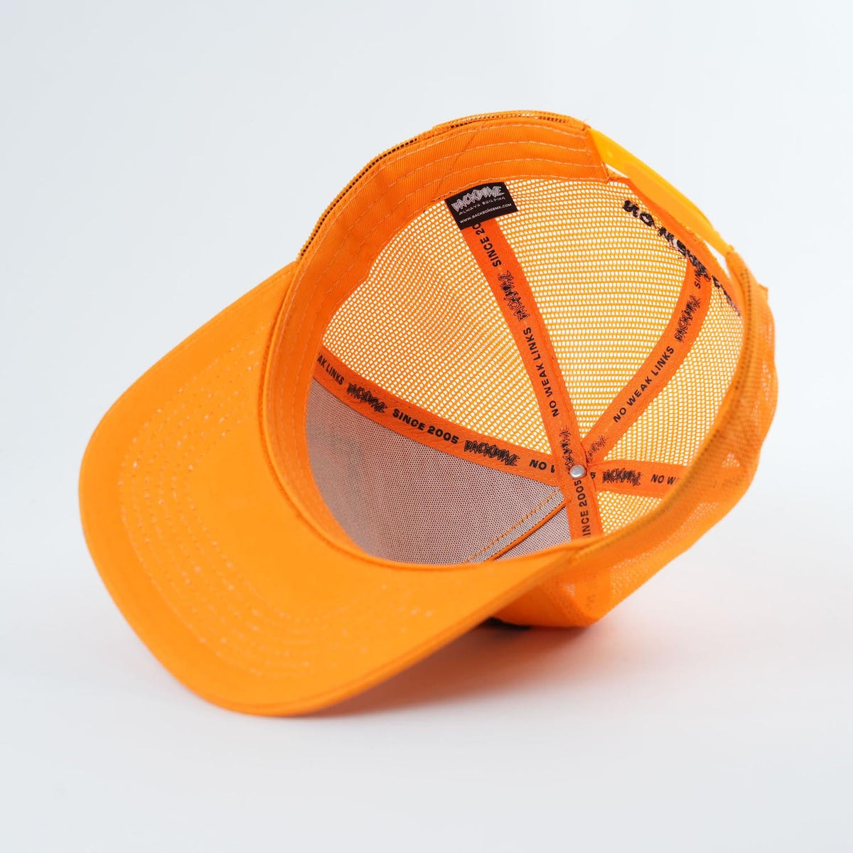 Backbone BMX No Weak Links Trucker Hat - Orange