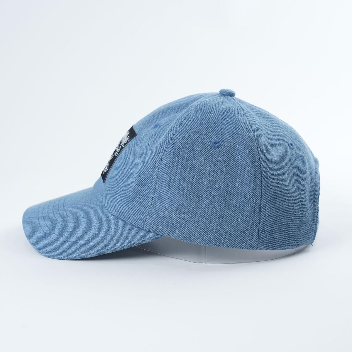 Backbone BMX Real Deal 6 Panel Hat - True Blue Denim