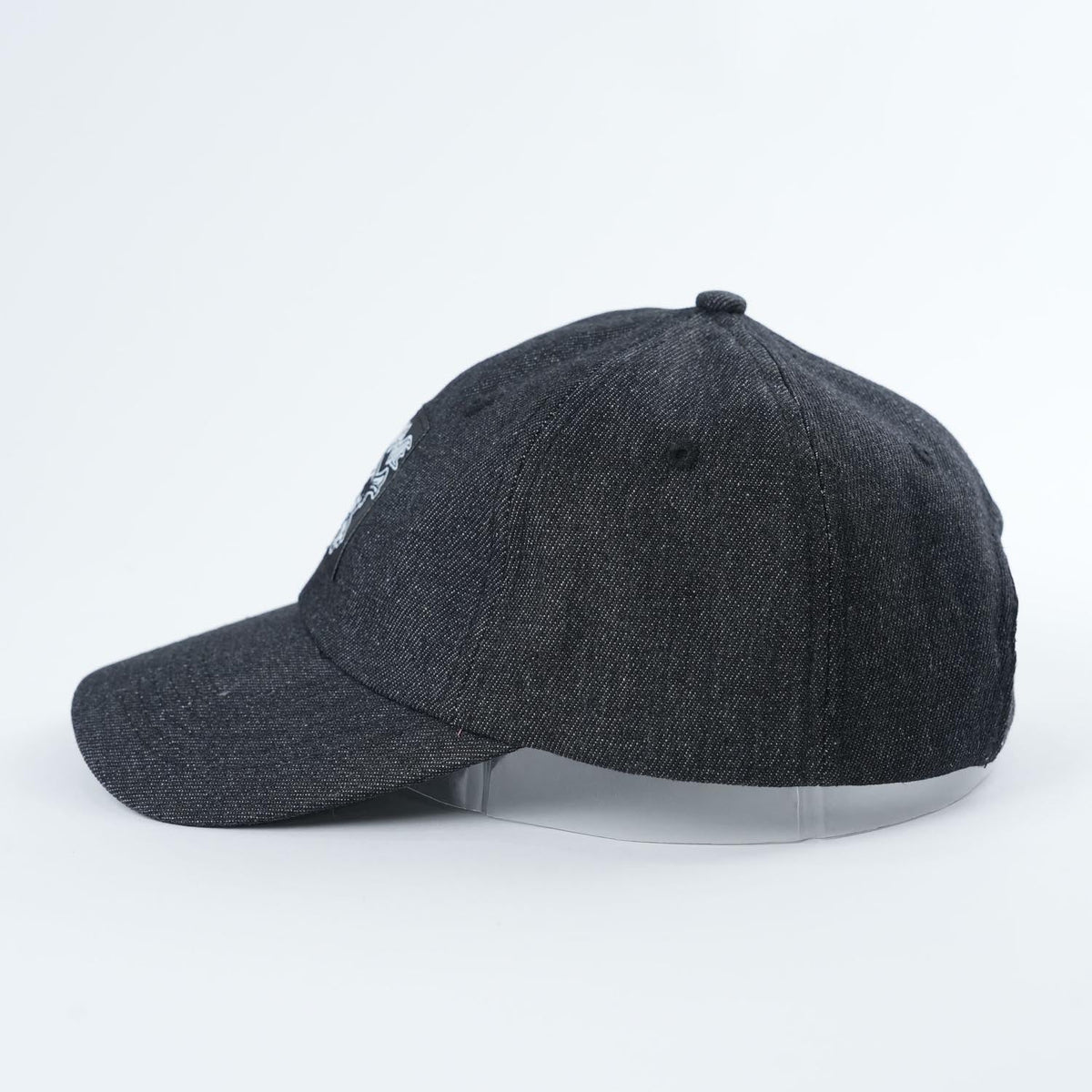 Backbone BMX Real Deal 6 Panel Hat - Indigo Black Denim