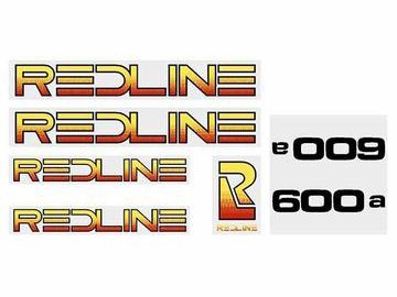 Redline 600A Retro Sticker Set | Shop BMX online at RampFest Indoor Skatepark