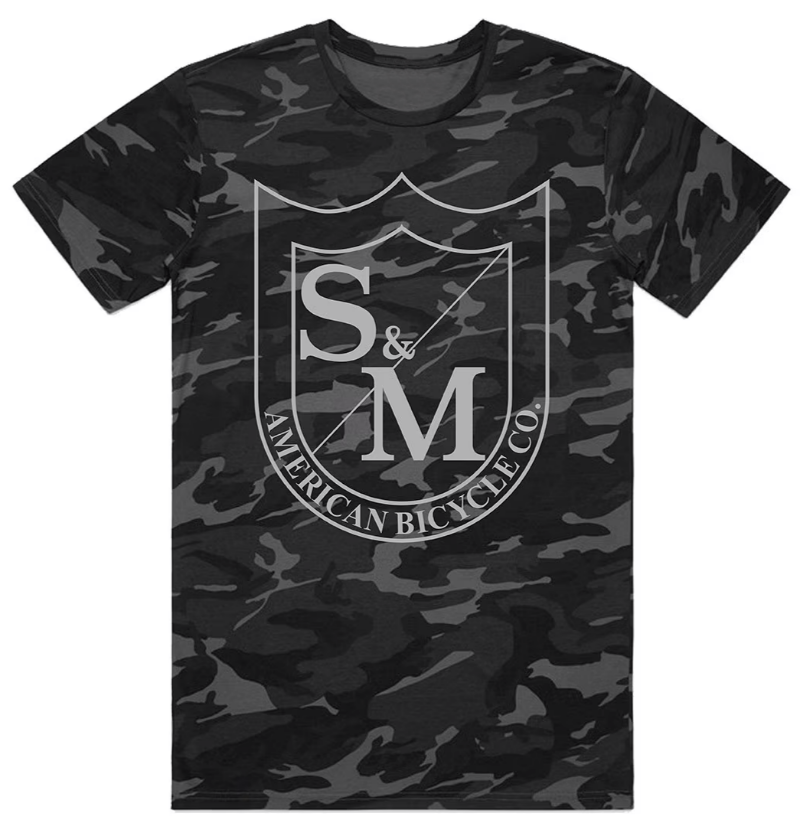 S&M Big Shield T-Shirt | Shop BMX online at RampFest Indoor Skatepark