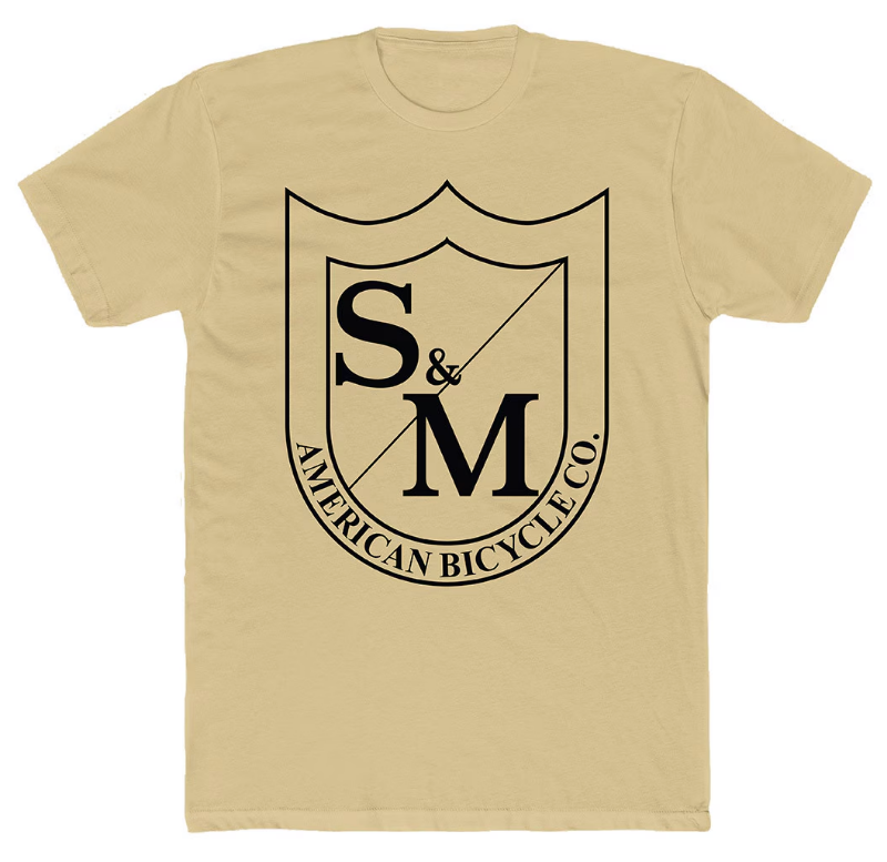 S&M Big Shield T-Shirt | Shop BMX online at RampFest Indoor Skatepark