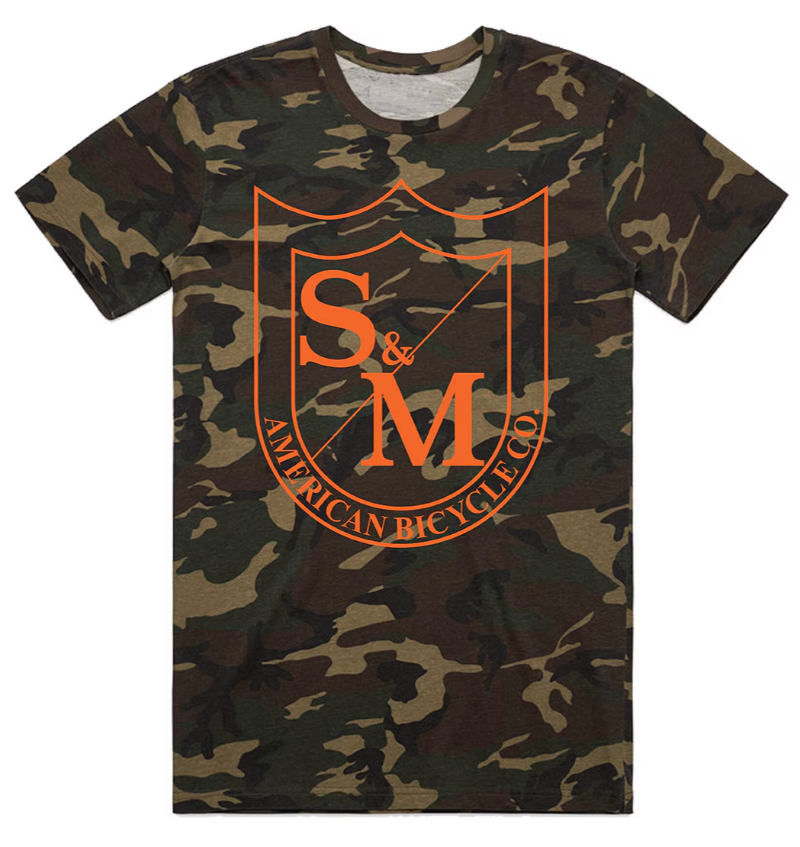 S&M Big Shield T-Shirt | Shop BMX online at RampFest Indoor Skatepark