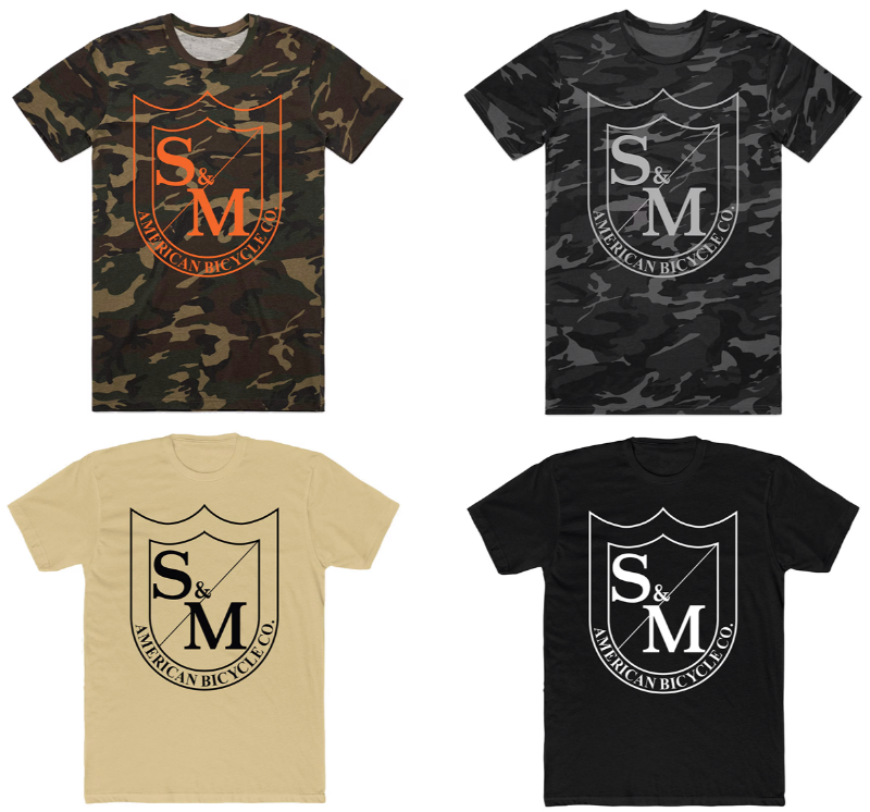 S&M Big Shield T-Shirt | Shop BMX online at RampFest Indoor Skatepark