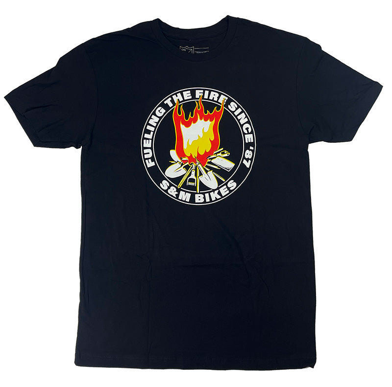 S&M Fuel The Fire T-shirt | Shop BMX online at RampFest Indoor Skatepark