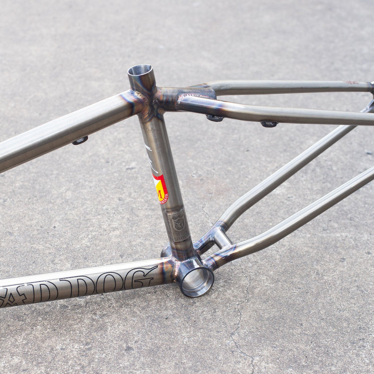 S&M Mad Dog 22" Wheels Frame (Chris Moeller Signature) | Shop BMX online at RampFest Indoor Skatepark