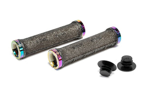 SaltPlus Locked Lock On Grips | Shop BMX online at RampFest Indoor Skatepark