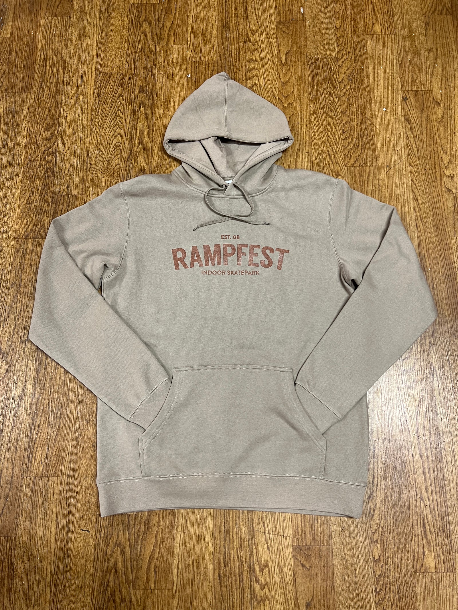 RampFest EST. 08 Hoodie - Sand