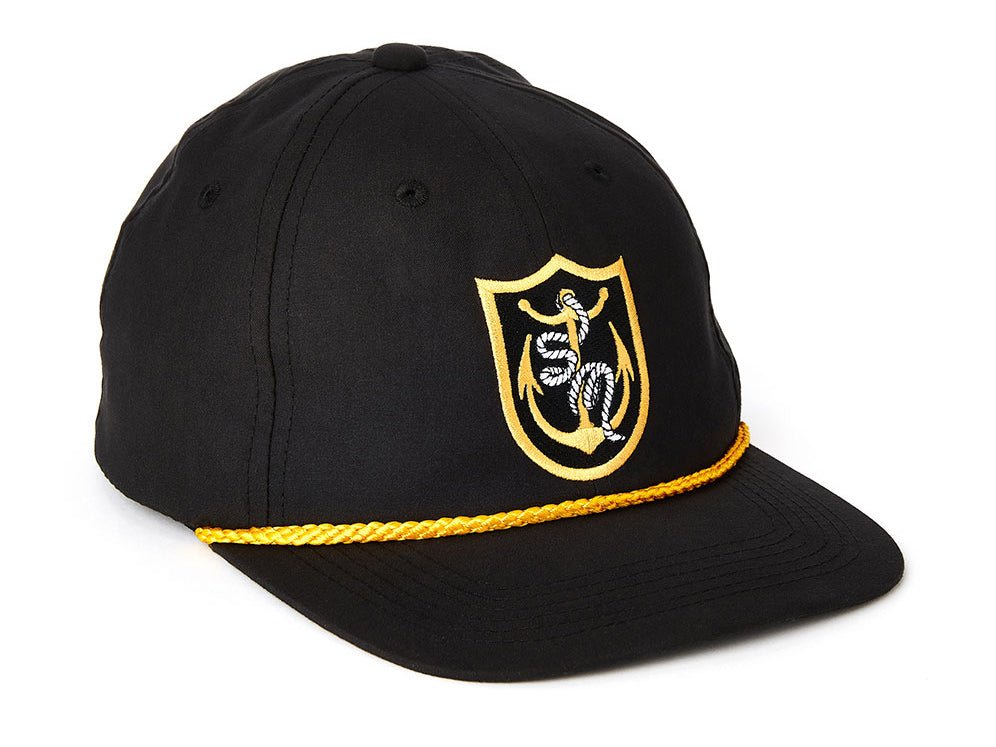 S&M Anchor Shield Snap Back Hat | Shop BMX online at RampFest Indoor Skatepark