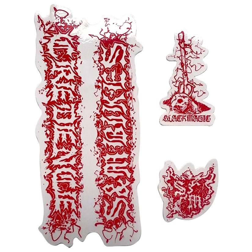 S&M Black Magic Sticker Set | Shop BMX online at RampFest Indoor Skatepark