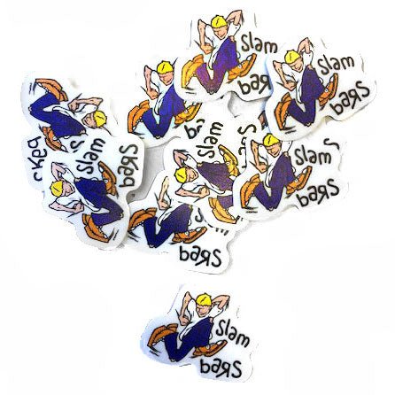 S&M Slam Bar Sticker Set | Shop BMX online at RampFest Indoor Skatepark