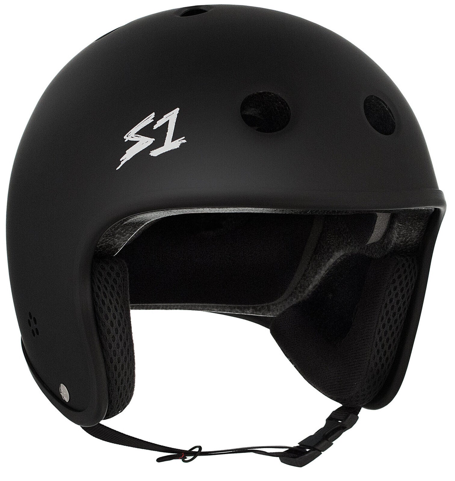 S-One Helmet Retro Lifer Black Matte