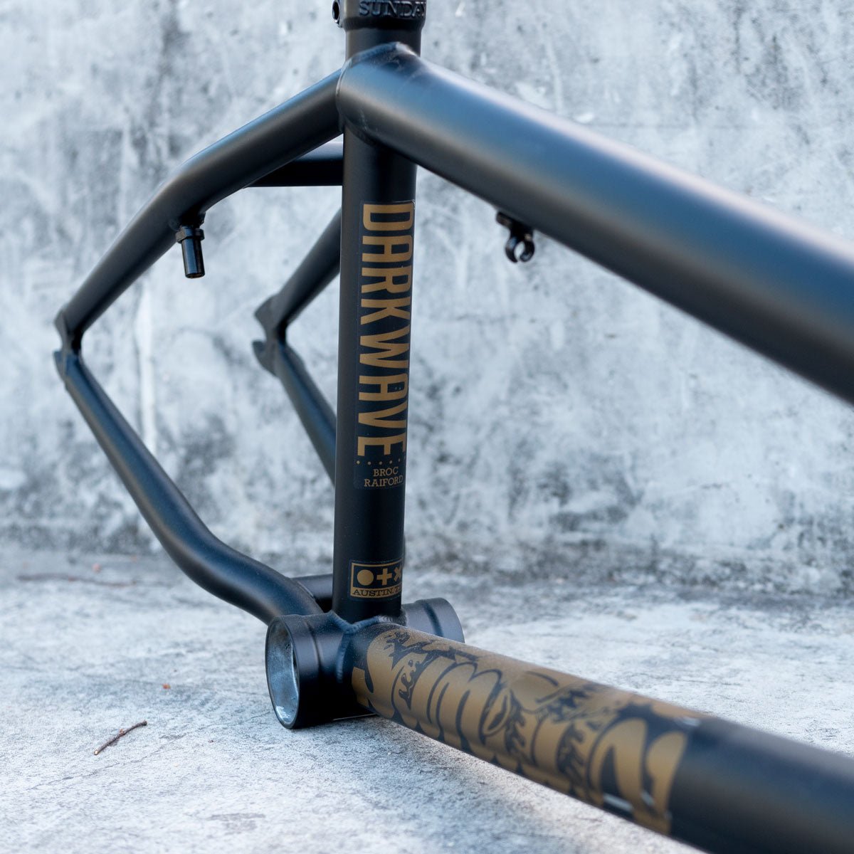 Sunday Darkwave Frame (Broc Raiford) | Shop BMX online at RampFest Indoor Skatepark