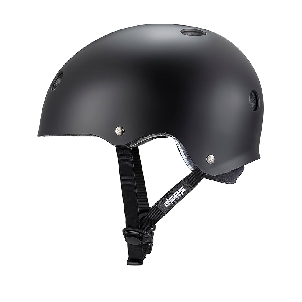 Triple 8 Deep Cover Helmet - Black Matte