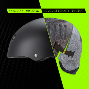 Triple 8 Deep Cover Helmet - Black Matte
