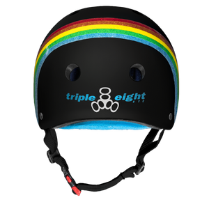 Triple 8 THE Certified Helmet SS Rainbow Sparkle Black
