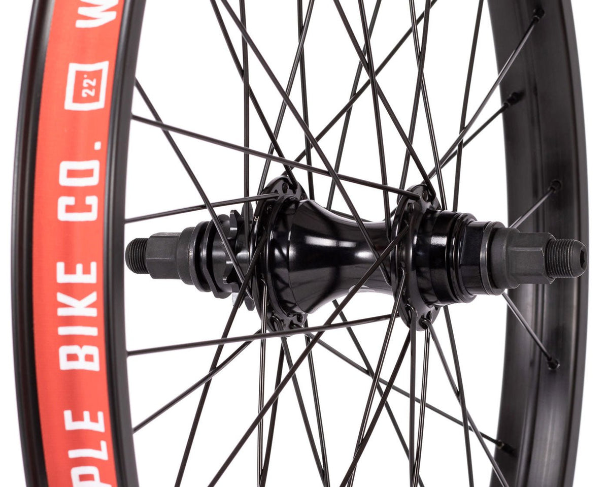 Wethepeople Audio 22" Rear Wheel | Shop BMX online at RampFest Indoor Skatepark