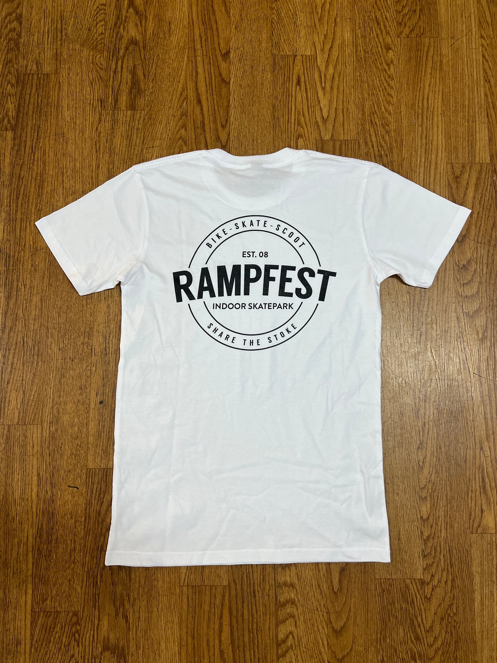 RampFest EST. 08 T-Shirt - White
