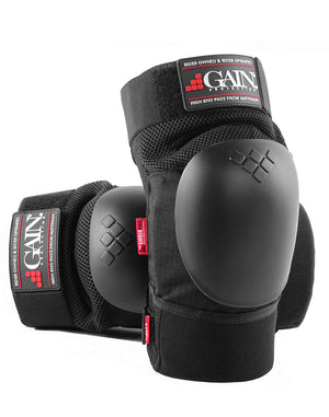 Gain Protection THE SHIELD PRO Knee Pads - Black Caps