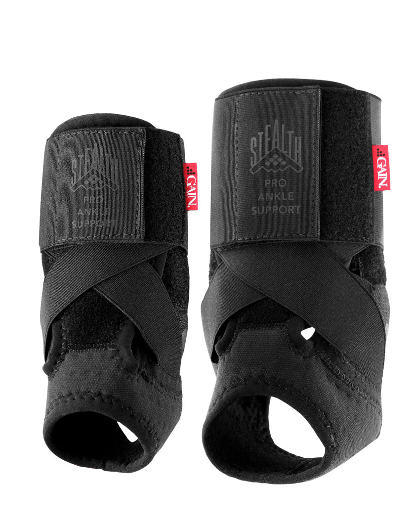 GAIN STEALTH PRO ANKLE SUPPORT - LACELESS!