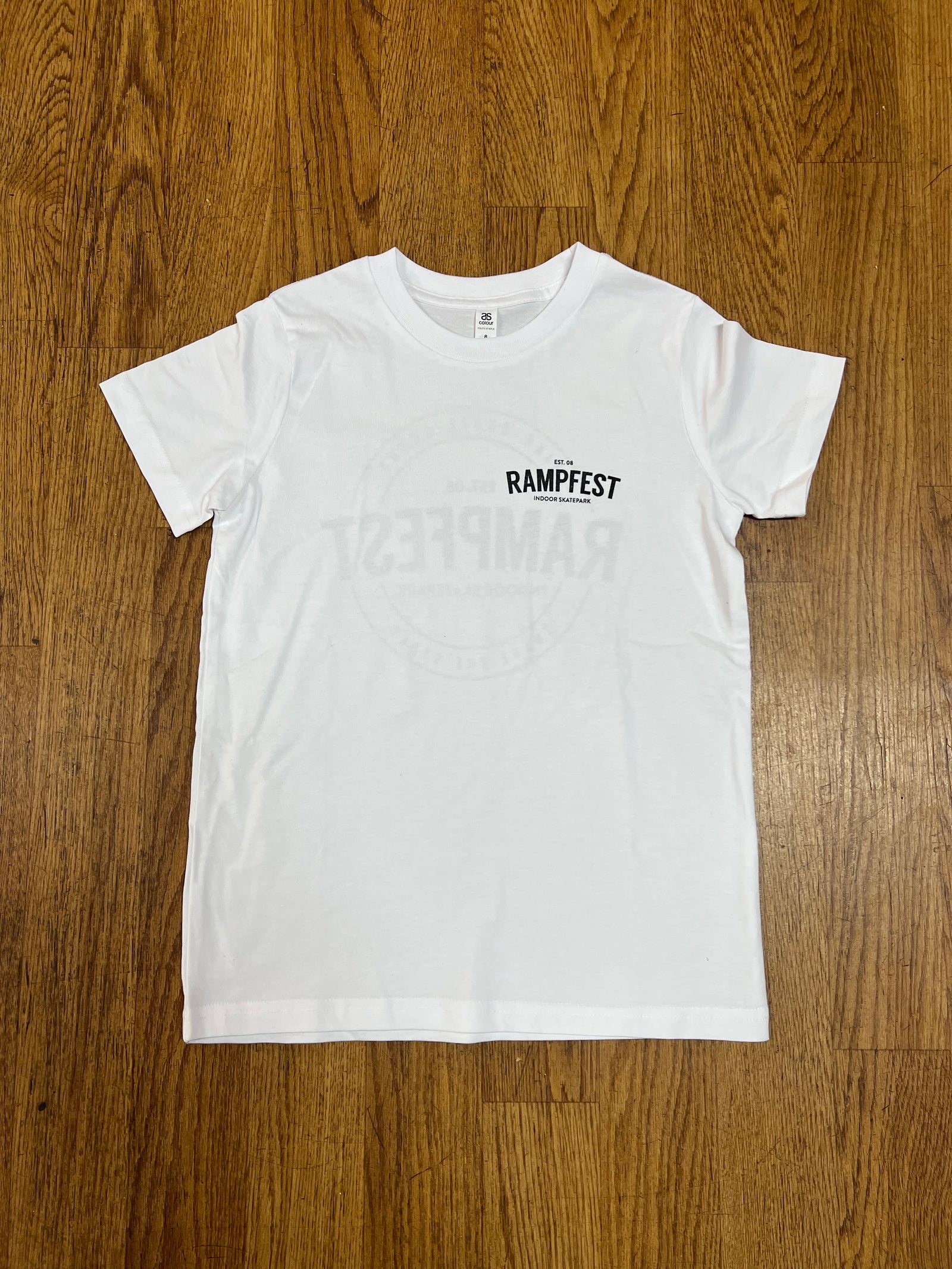RampFest EST. 08 Youth T-Shirt - White