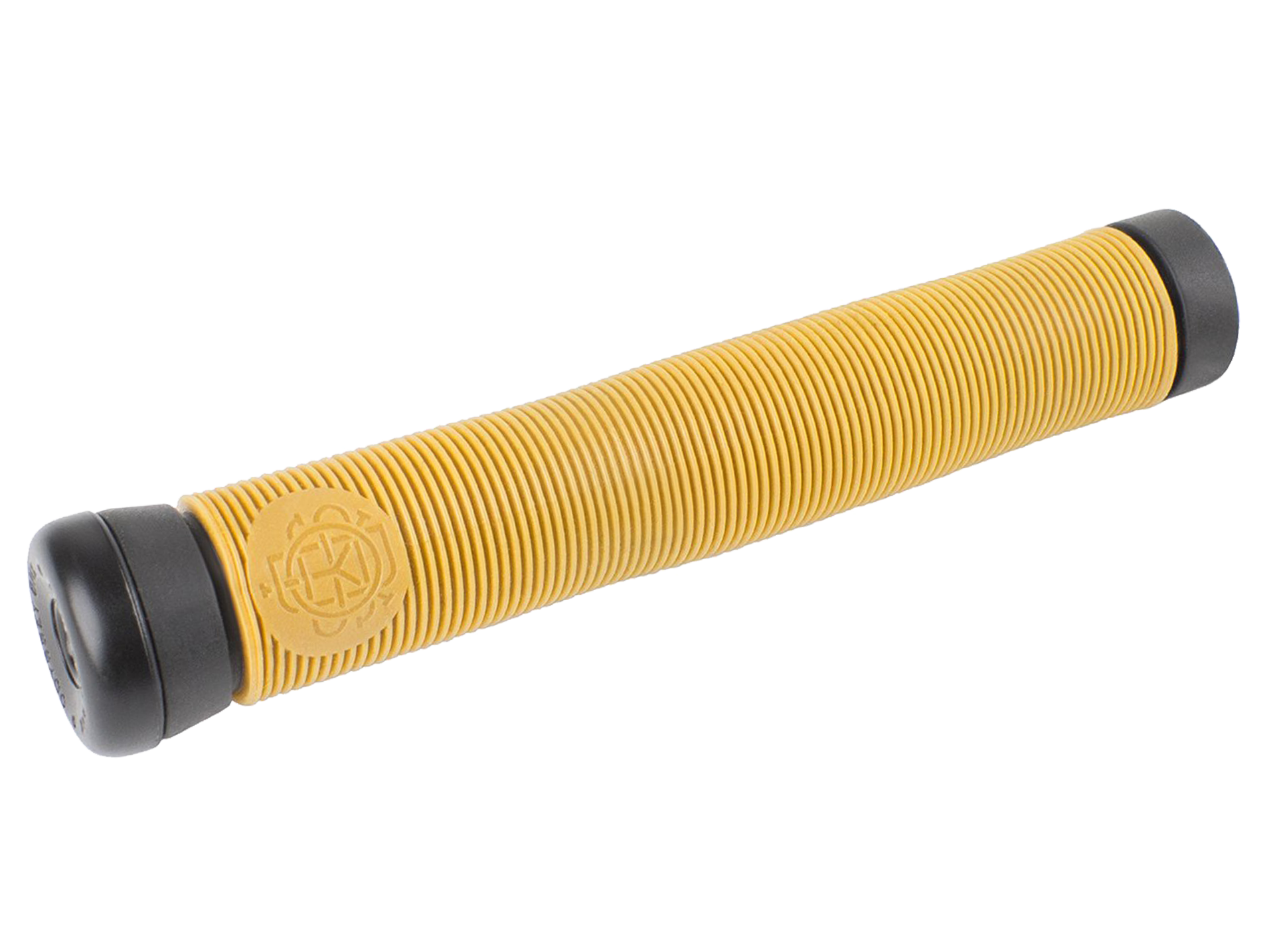 Yellow top bmx grips