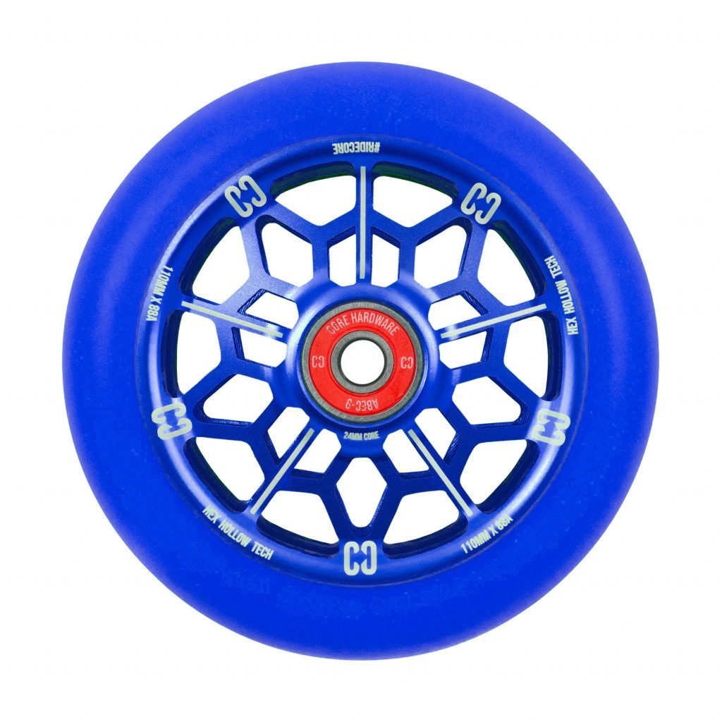 Core HEX HOLLOW Stunt Scooter Wheels 110mm