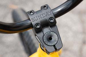 Sunday 20" EX (Julian Arteaga) BMX Bike (2022) Neck Font View 
