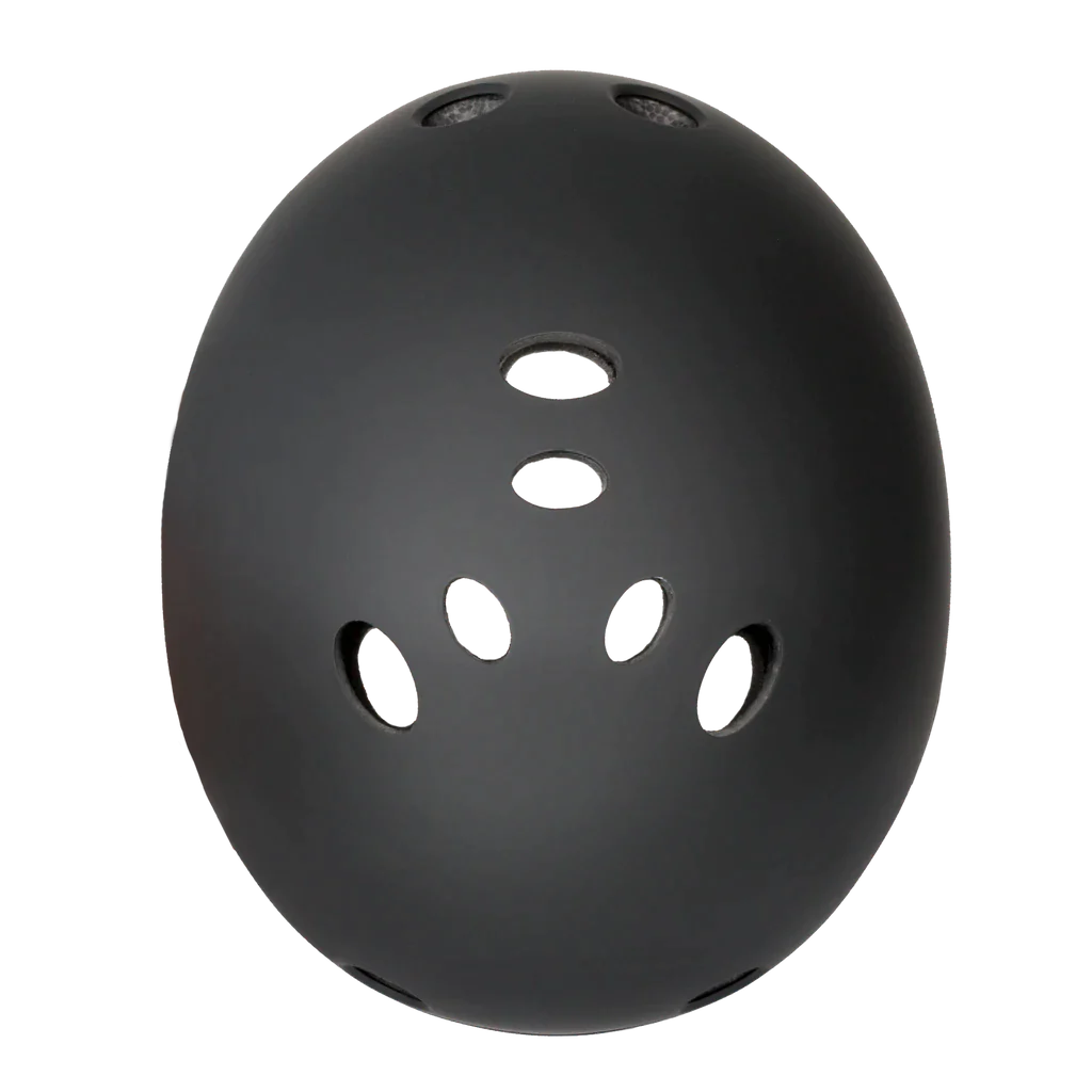 Triple 8 THE Certified Helmet SS Black Rubber - RampFest Indoor Skate Park Melbourne
