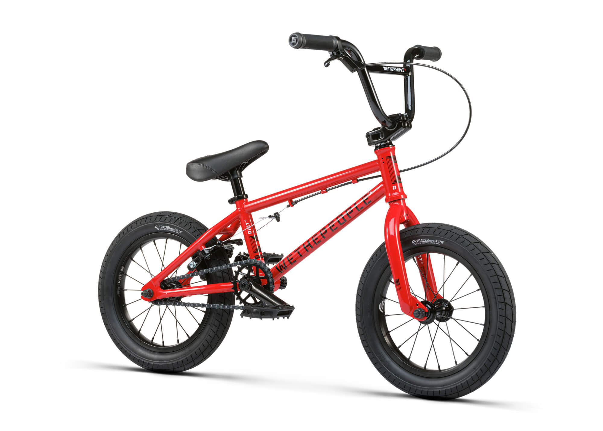 WeThePeople 14" Riot BMX Bike Font View