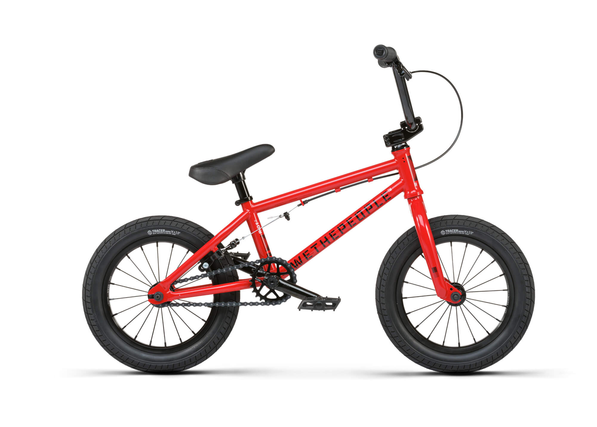 WeThePeople 14" Riot BMX Bike Font View