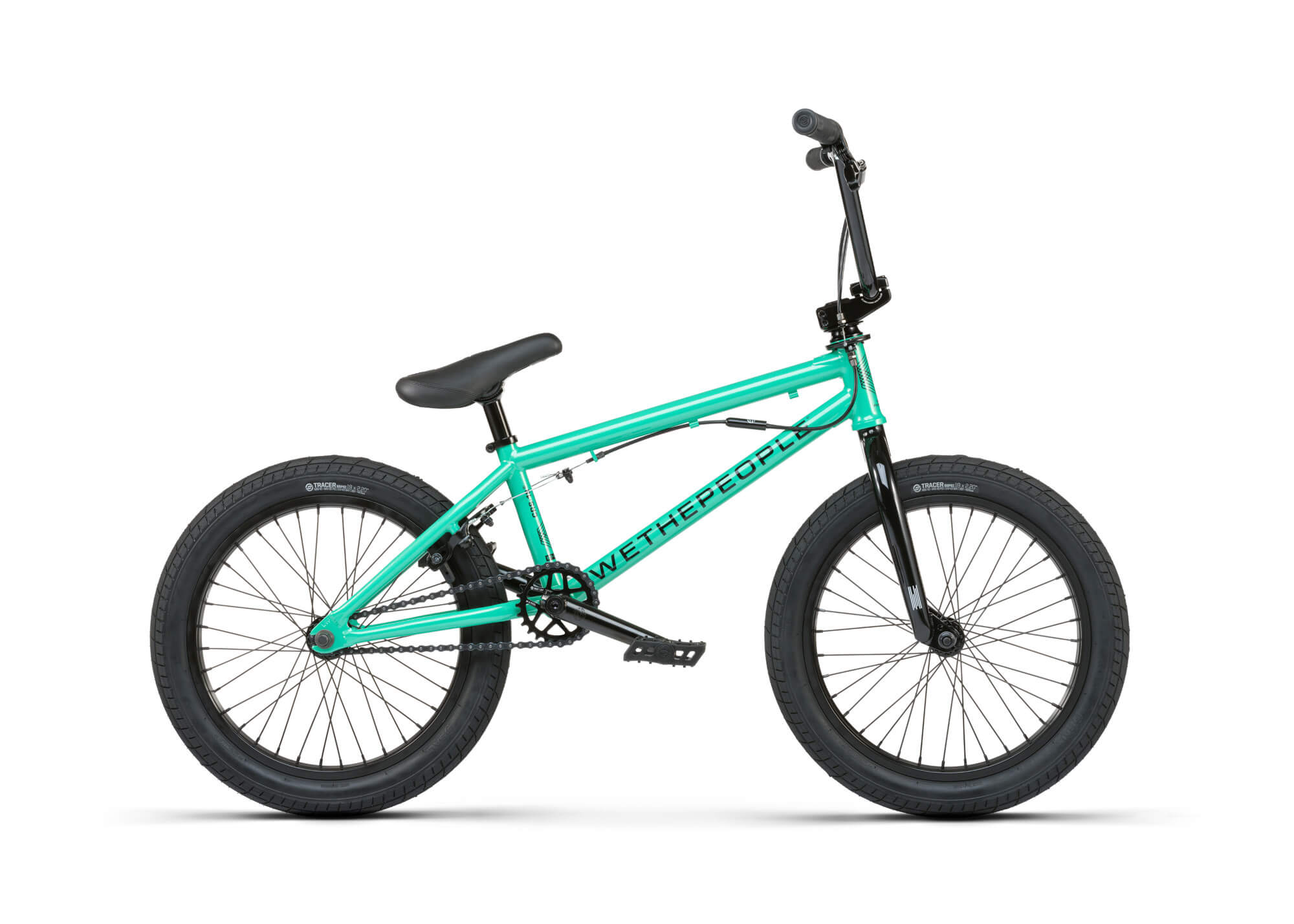 WeThePeople 18" CRS Freestyle BMX Bike Side View